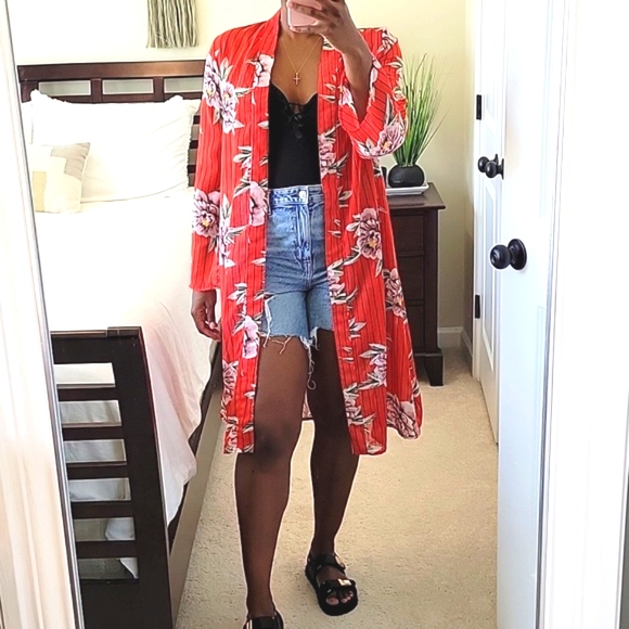 Tropical Kimono_Multi color_US women's size mediume - Picture 5 of 5